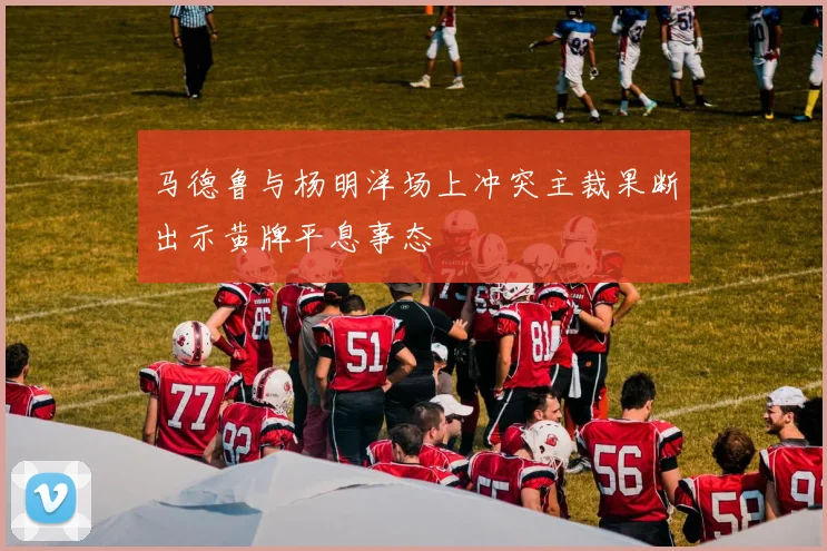 马德鲁与杨明洋场上冲突主裁果断出示黄牌平息事态